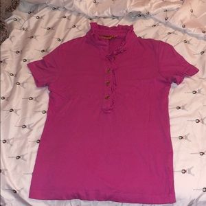 Pink Tory Burch Polo
